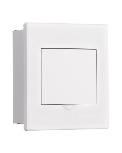 Корпус ЩРВ-М 4 модуля IP41 встраиваемый белая дверь (31100DEK). Корпус пластиковый. DEKraft в Вологде