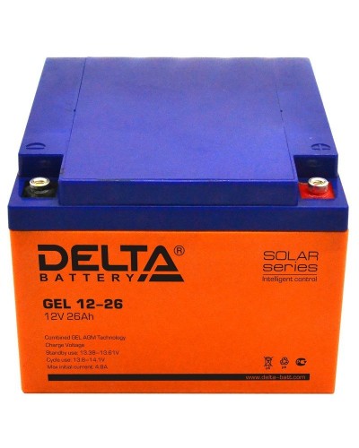 Delta GEL 12-26. Аккумулятор герметичный свинцово-кислотный. Delta в Вологде