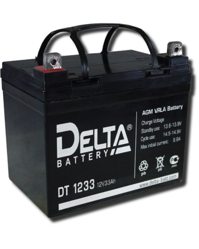 Delta DT 1233. Аккумулятор герметичный свинцово-кислотный. Delta в Вологде