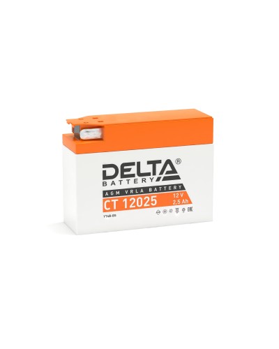 Delta CT 12025. Аккумулятор герметичный свинцово-кислотный стартерный. Delta в Вологде
