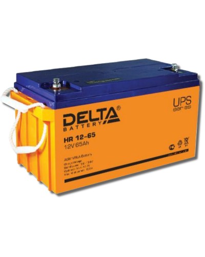 Delta HR 12-65. Аккумулятор герметичный свинцово-кислотный. Delta в Вологде