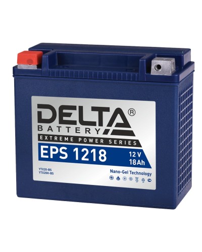 Delta EPS 1218. Аккумулятор герметичный свинцово-кислотный стартерный. Delta в Вологде