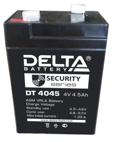 Delta DT 4045 (47мм). Аккумулятор герметичный свинцово-кислотный. Delta в Вологде