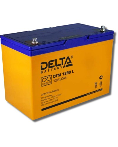 Delta DTM 1290 L. Аккумулятор герметичный свинцово-кислотный. Delta в Вологде