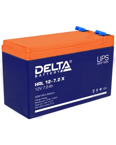 Delta HRL 12-7.2 X. Аккумулятор герметичный свинцово-кислотный. Delta в Вологде