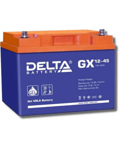 Delta GX 12-45. Аккумулятор герметичный свинцово-кислотный. Delta в Вологде