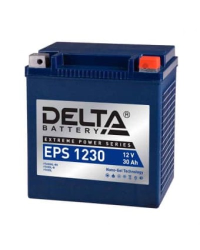 Delta EPS 1230. Аккумулятор герметичный свинцово-кислотный стартерный. Delta в Вологде