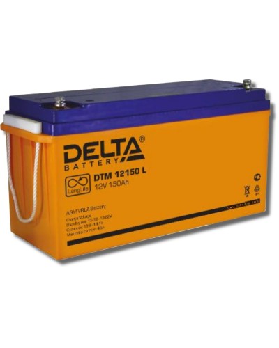 Delta DTM 12150 L. Аккумулятор герметичный свинцово-кислотный. Delta в Вологде