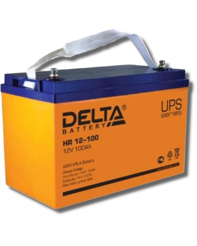 Delta HR 12-100. Аккумулятор герметичный свинцово-кислотный. Delta в Вологде