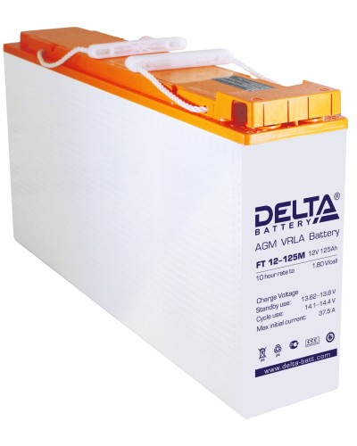 Delta FT 12-125 M. Аккумулятор герметичный свинцово-кислотный. Delta в Вологде