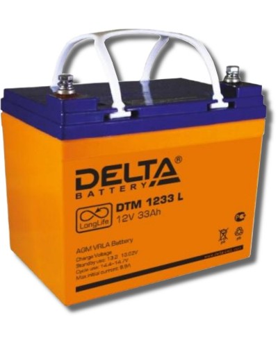 Delta DTM 1233 L. Аккумулятор герметичный свинцово-кислотный. Delta в Вологде