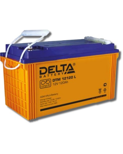 Delta DTM 12120 L. Аккумулятор герметичный свинцово-кислотный. Delta в Вологде