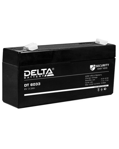 Delta DT 6033 (125мм). Аккумулятор герметичный свинцово-кислотный. Delta в Вологде