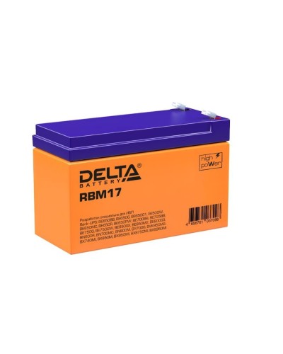 Delta RBM17. Аккумулятор для ИБП APC. Delta в Вологде