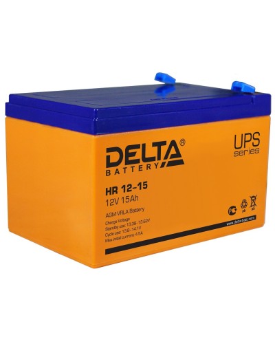 Delta HR 12-15. Аккумулятор герметичный свинцово-кислотный. Delta в Вологде