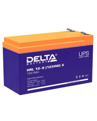 Delta HRL 12-9 X (1234W). Аккумулятор герметичный свинцово-кислотный. Delta в Вологде