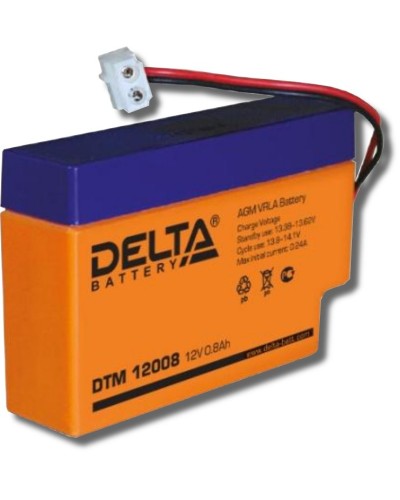 Delta DTM 12008. Аккумулятор герметичный свинцово-кислотный. Delta в Вологде