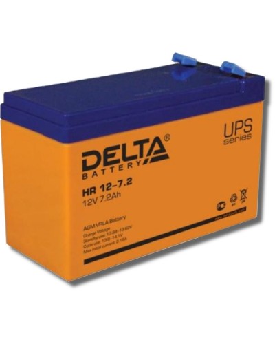 Delta HR 12-7.2. Аккумулятор герметичный свинцово-кислотный. Delta в Вологде