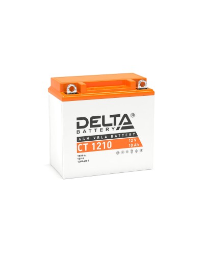 Delta CT 1210. Аккумулятор герметичный свинцово-кислотный стартерный. Delta в Вологде