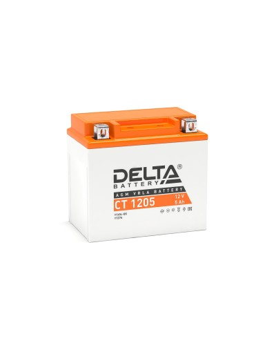Delta CT 1205. Аккумулятор герметичный свинцово-кислотный стартерный. Delta в Вологде