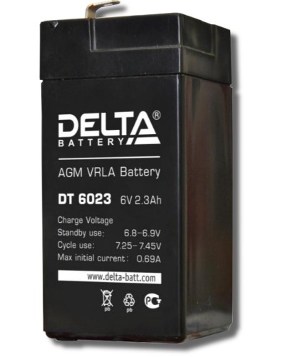 Delta DT 6023. Аккумулятор герметичный свинцово-кислотный. Delta в Вологде