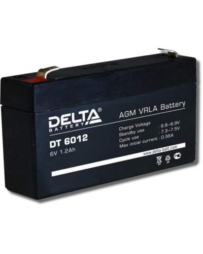 Delta DT 6012. Аккумулятор герметичный свинцово-кислотный. Delta в Вологде