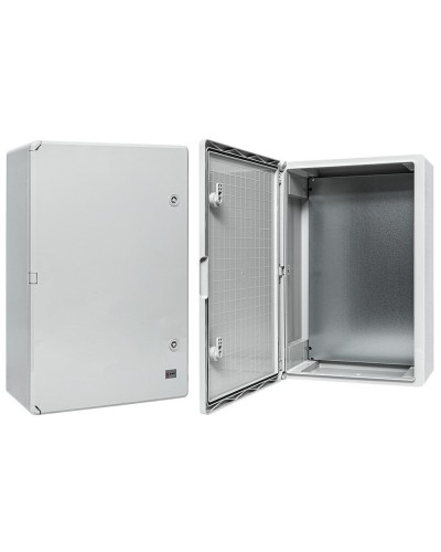 Бокс пластиковый с монтажной платой 600х400х200 IP65 PROxima (PB65MP008). Бокс пластиковый антивандальный. EKF в Вологде