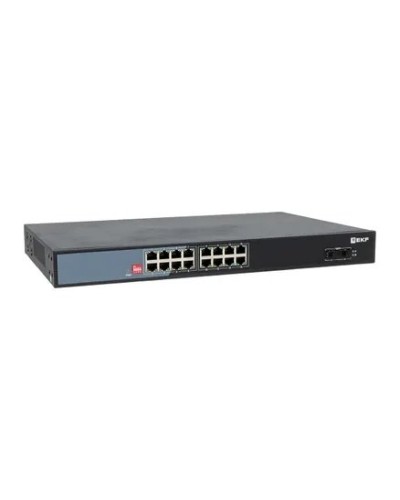 TSX-U-2GX/SFP-16GTP-R. Промышленный неуправляемый коммутатор. EKF в Вологде