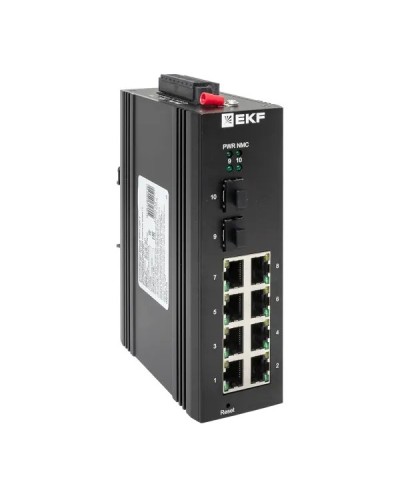 TSX-ML2-2GX/SFP-8GT. Промышленный управляемый коммутатор. EKF в Вологде