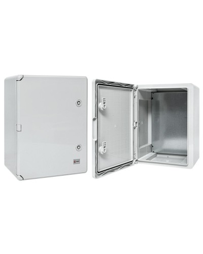 Бокс пластиковый с монтажной платой 400х300х220 IP65 PROxima (PB65MP004). Бокс пластиковый антивандальный. EKF в Вологде