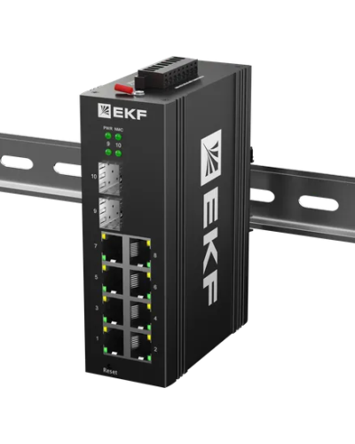 TSX-ML2-2GH/SFP-8GT. Промышленный управляемый коммутатор. EKF в Вологде