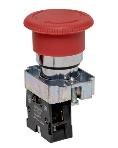 BS542 поворотная красная грибок NC (xb2-bs542). Кнопка поворотная красная грибок. EKF в Вологде