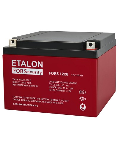 ETALON FORS 1226. Аккумулятор герметичный свинцово-кислотный. ETALON в Вологде