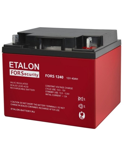 ETALON FORS 1240. Аккумулятор герметичный свинцово-кислотный. ETALON в Вологде