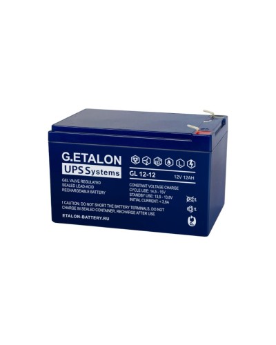 G.ETALON GL 12-12. Аккумулятор герметичный свинцово-кислотный. ETALON в Вологде