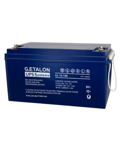 G.ETALON GL 12-150. Аккумулятор герметичный свинцово-кислотный. ETALON в Вологде