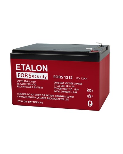 ETALON FORS 1212. Аккумулятор герметичный свинцово-кислотный. ETALON в Вологде