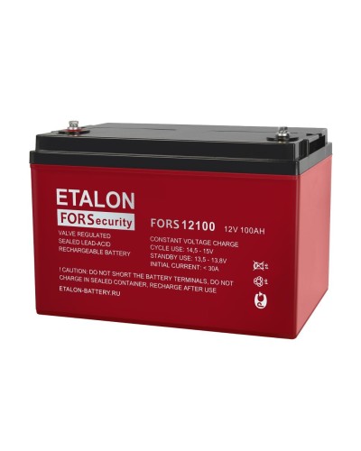 ETALON FORS 12100. Аккумулятор герметичный свинцово-кислотный. ETALON в Вологде