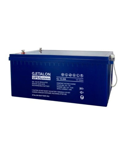 G.ETALON GL 12-200. Аккумулятор герметичный свинцово-кислотный. ETALON в Вологде