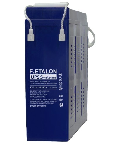 F.ETALON FTE 12-150 PRO X. Аккумулятор герметичный свинцово-кислотный. ETALON в Вологде