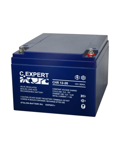 C.EXPERT CHR 12-26. Аккумулятор герметичный свинцово-кислотный. EXPERT в Вологде