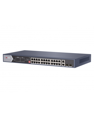 DS-3E0528HP-E. Коммутатор с питанием POE. Hikvision в Вологде