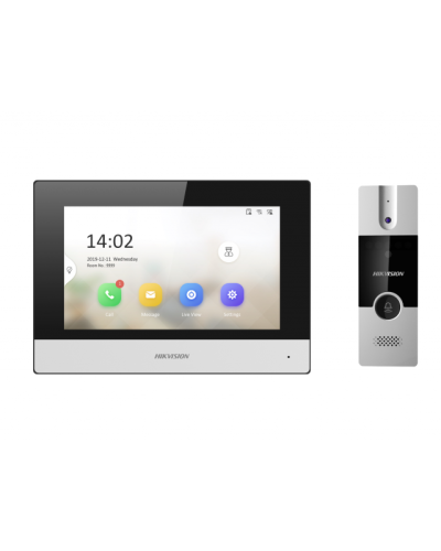 DS-KIS302-P. Комплект IP видеодомофона. Hikvision в Вологде