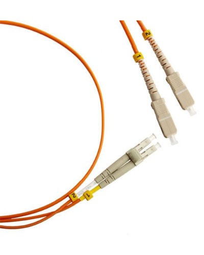 FC-D2-50-LC/PR-SC/PR-H-2M-LSZH-OR. Патч-корд волоконно-оптический LC-SC. Hyperline в Вологде