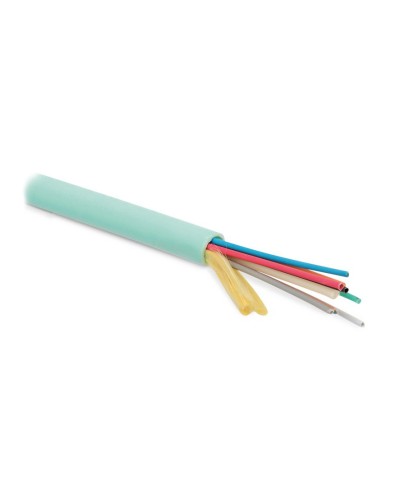 FO-MB-IN-503-12-LSZH-AQ. Кабель волоконно-оптический многомодовый. Hyperline в Вологде