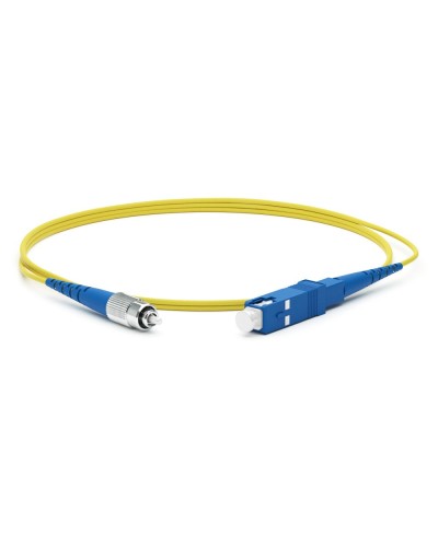 FC-S2-9-FC/UR-SC/UR-H-1M-LSZH-YL. Патч-корд волоконно-оптический одномодовый. Hyperline в Вологде