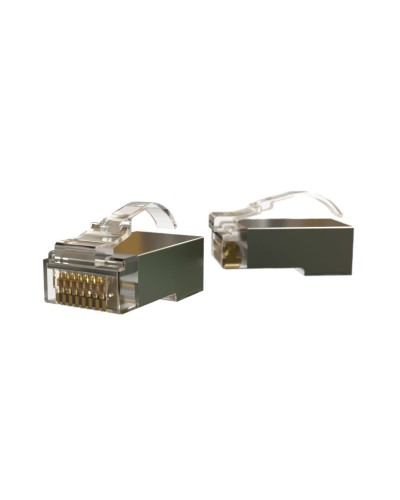 PLEZ-8P8C-UA-C6-SH-100 (100 шт). Разъем RJ-45. Hyperline в Вологде