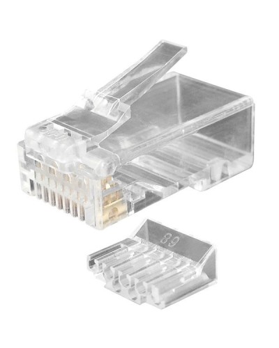 PLUG-8P8C-UV-C6-100 (100 шт). Разъем RJ-45. Hyperline в Вологде