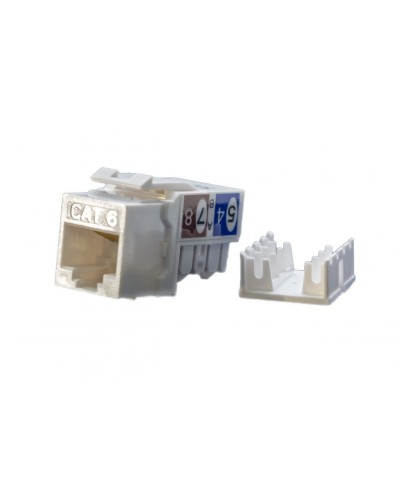KJ9-8P8C-C6-90-WH. Вставка Keystone Jack RJ-45. Hyperline в Вологде