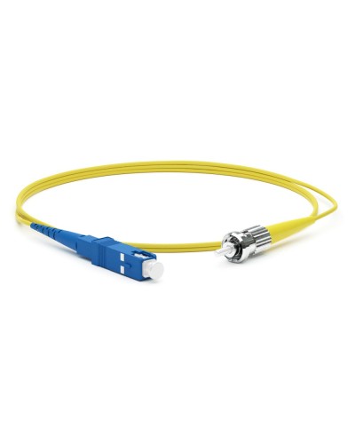 FC-S2-9-SC/UR-ST/UR-H-1M-LSZH-YL. Патч-корд волоконно-оптический одномодовый. Hyperline в Вологде